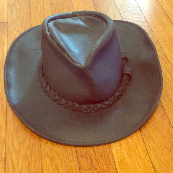 Minnetonka Accessories - Minnetonka Leather Hat